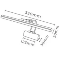 Sheen Applique murale Flüt dorée - 25x35x21 cm