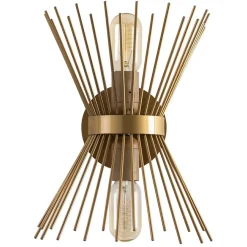 Sheen Applique murale Kirpi dorée - 23x16x33 cm