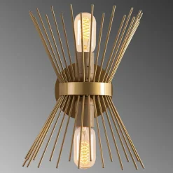 Sheen Applique murale Kirpi dorée - 23x16x33 cm