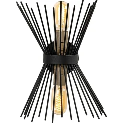 Hot Opviq Applique Murale Kirpi noire - 23x16x33 cm