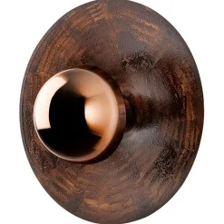 Opviq Applique murale Kurt bronze - D.38x31 cm