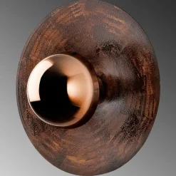 Opviq Applique murale Kurt bronze - D.38x31 cm