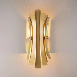 Sheen Applique murale Linea dorée - 17x16x48 cm