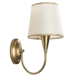 Online Wooden Art Applique murale Pardo doré/blanc - 16x28x31 cm