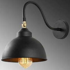 Discount Opviq Applique Murale Saglam noire - 21x32x28 cm