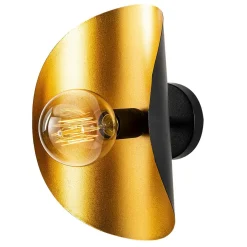 Sale Sheen Applique murale Sivani noir/doré - 17x13x30 cm