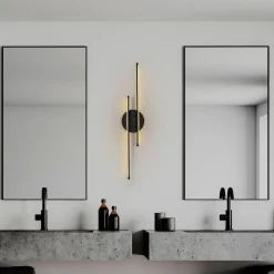 Sale Opviq Applique murale Umut noire - 17x86 cm