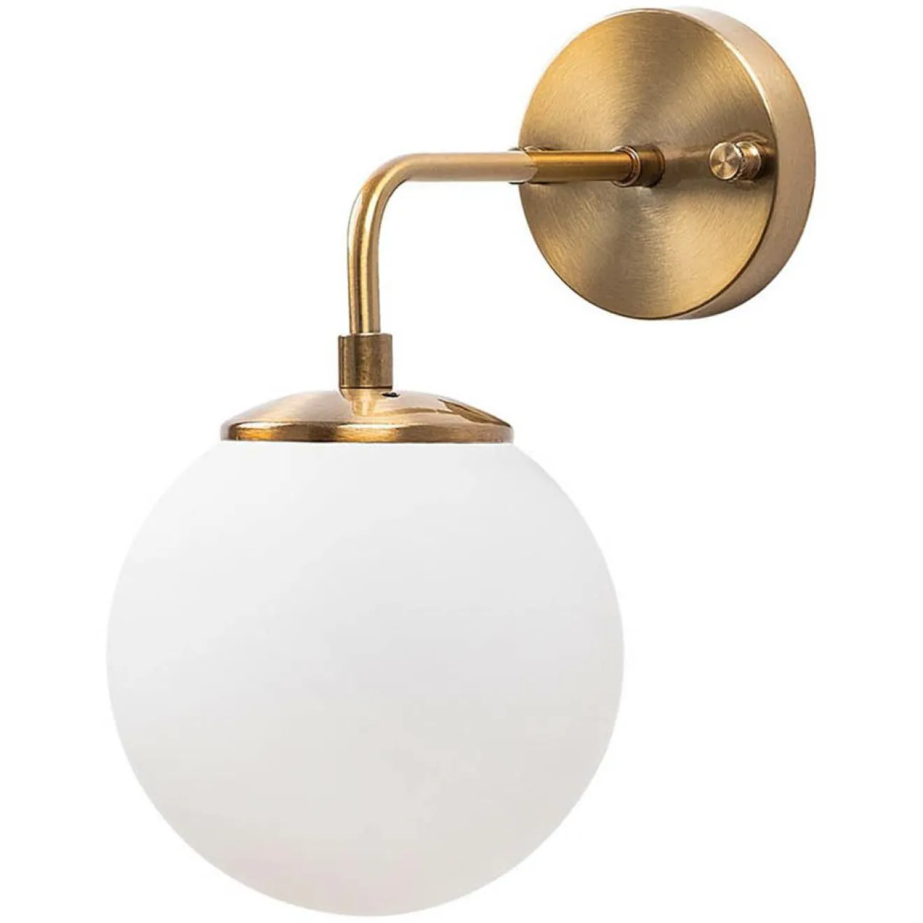 Opviq Applique murale Viran dorée vintage - 15x27x25 cm