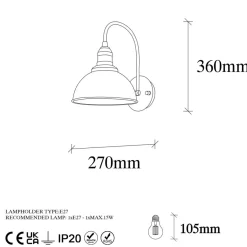 Homitis Applique Varzan ancien - D.21x27x36 cm