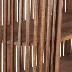 Hot Bois & Chiffons Armoire ajourée manguier boston naturel - 127x50x178 cm