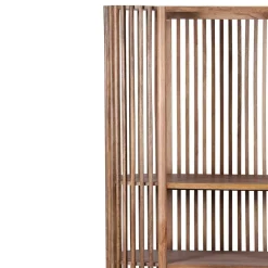 Hot Bois & Chiffons Armoire ajourée manguier boston naturel - 127x50x178 cm