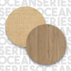 Wooden Art Armoire de salle de bains noyer/chêne - 74.8x161.6x35.5 cm