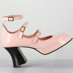 Femme Garrice Lab Babies en Cuir galan roses - Talon : 7.5cm