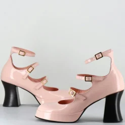 Femme Garrice Lab Babies en Cuir galan roses - Talon : 7.5cm