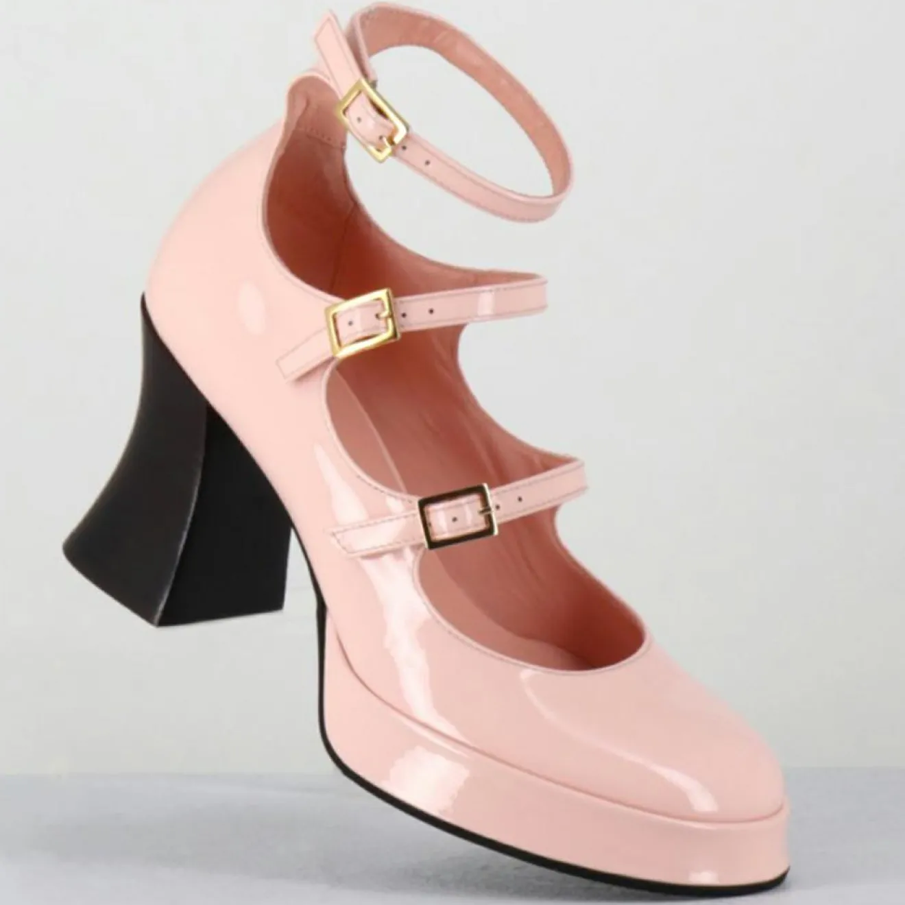 Femme Garrice Lab Babies en Cuir galan roses - Talon : 7.5cm