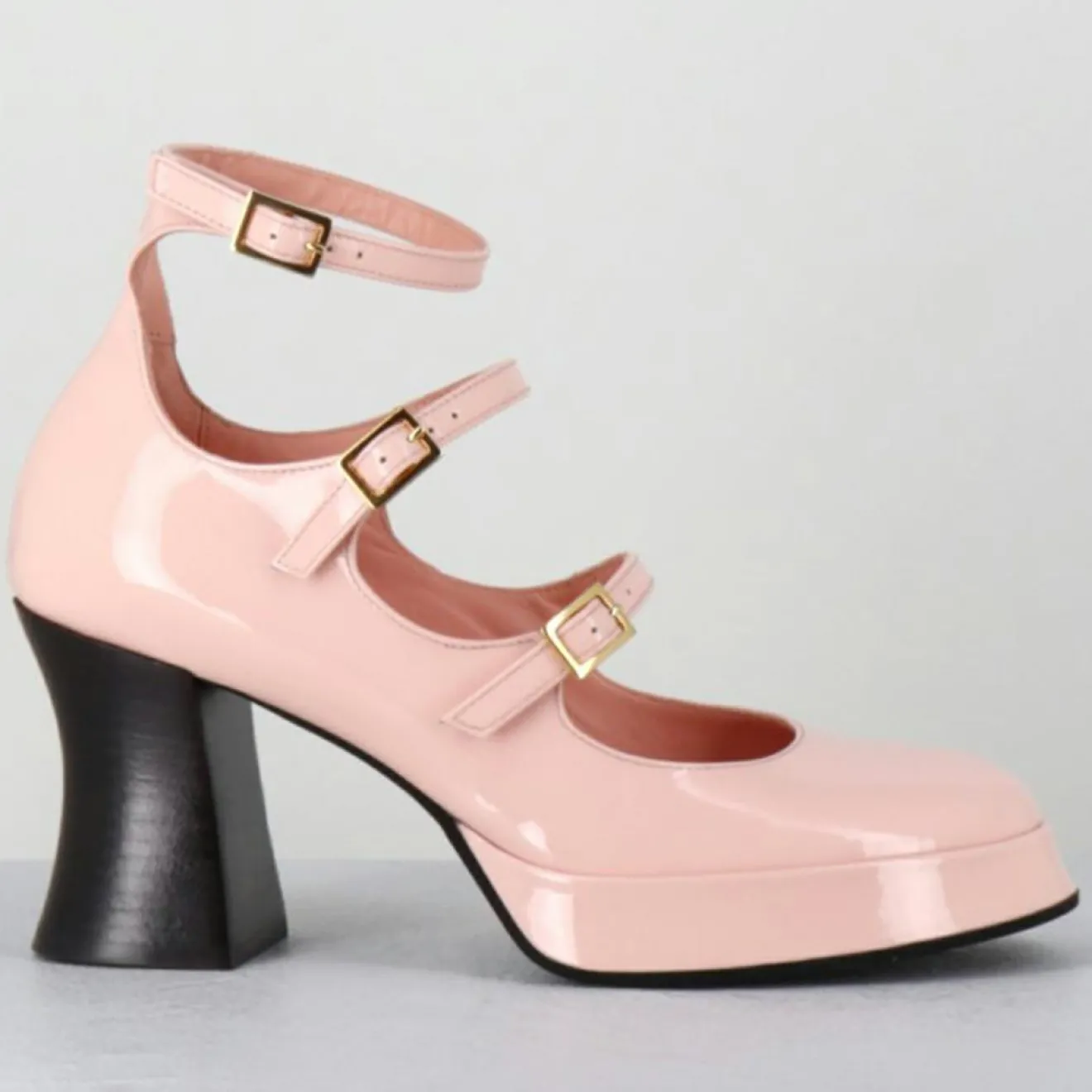 Femme Garrice Lab Babies en Cuir galan roses - Talon : 7.5cm