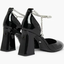 Best Sonia Rykiel Babies en Cuir verni Honfleur noires - Talon 8.5 cm