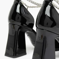 Best Sonia Rykiel Babies en Cuir verni Honfleur noires - Talon 8.5 cm