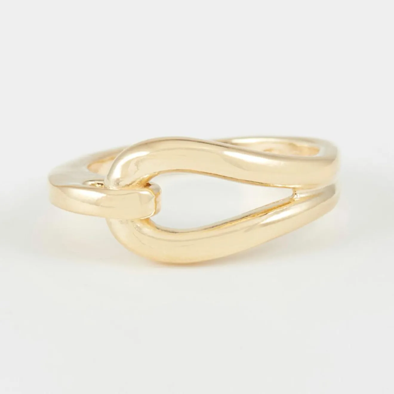 Femme By Rafaella Bague Adara en Argent doré