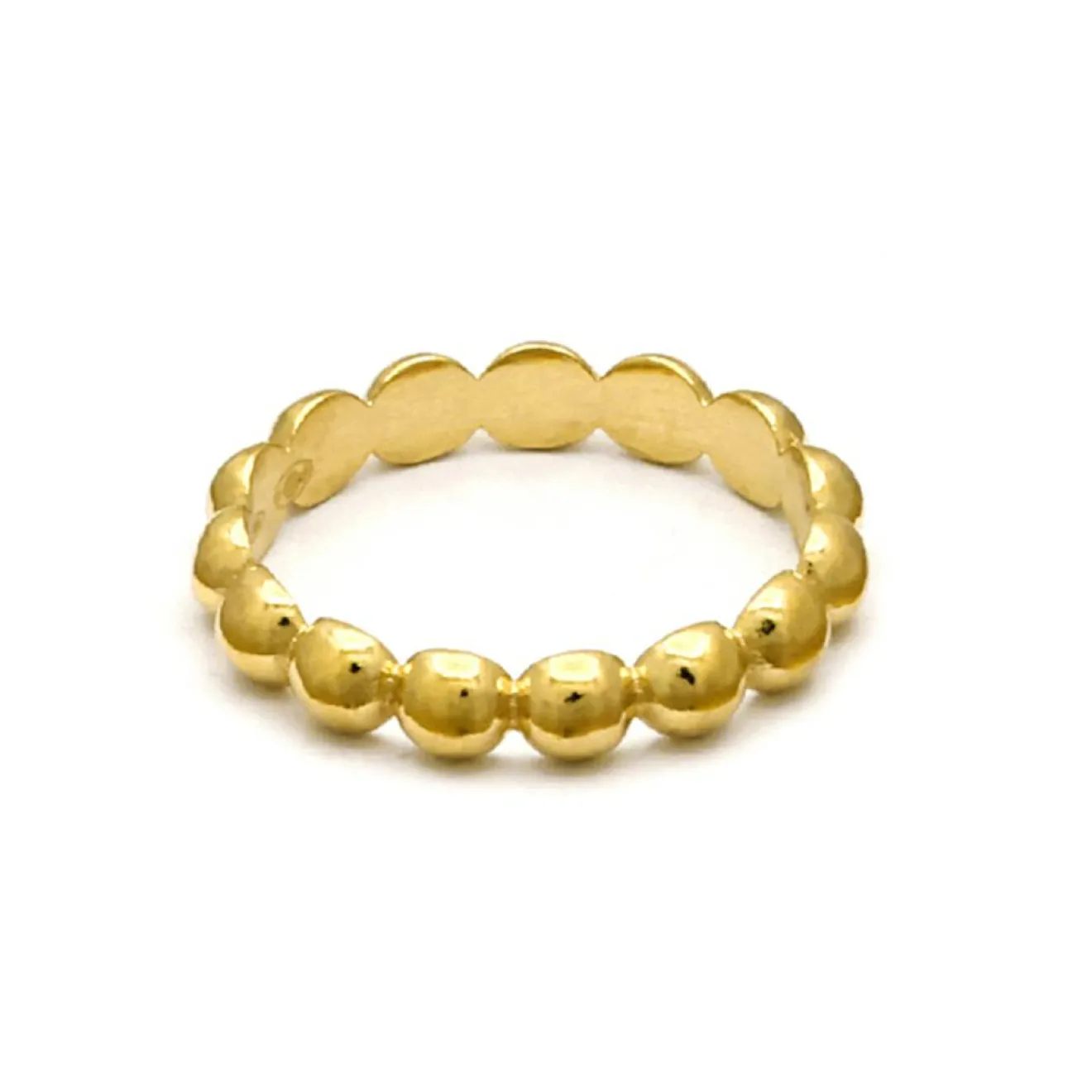 Discount By Rafaella Bague Alberta en Argent doré