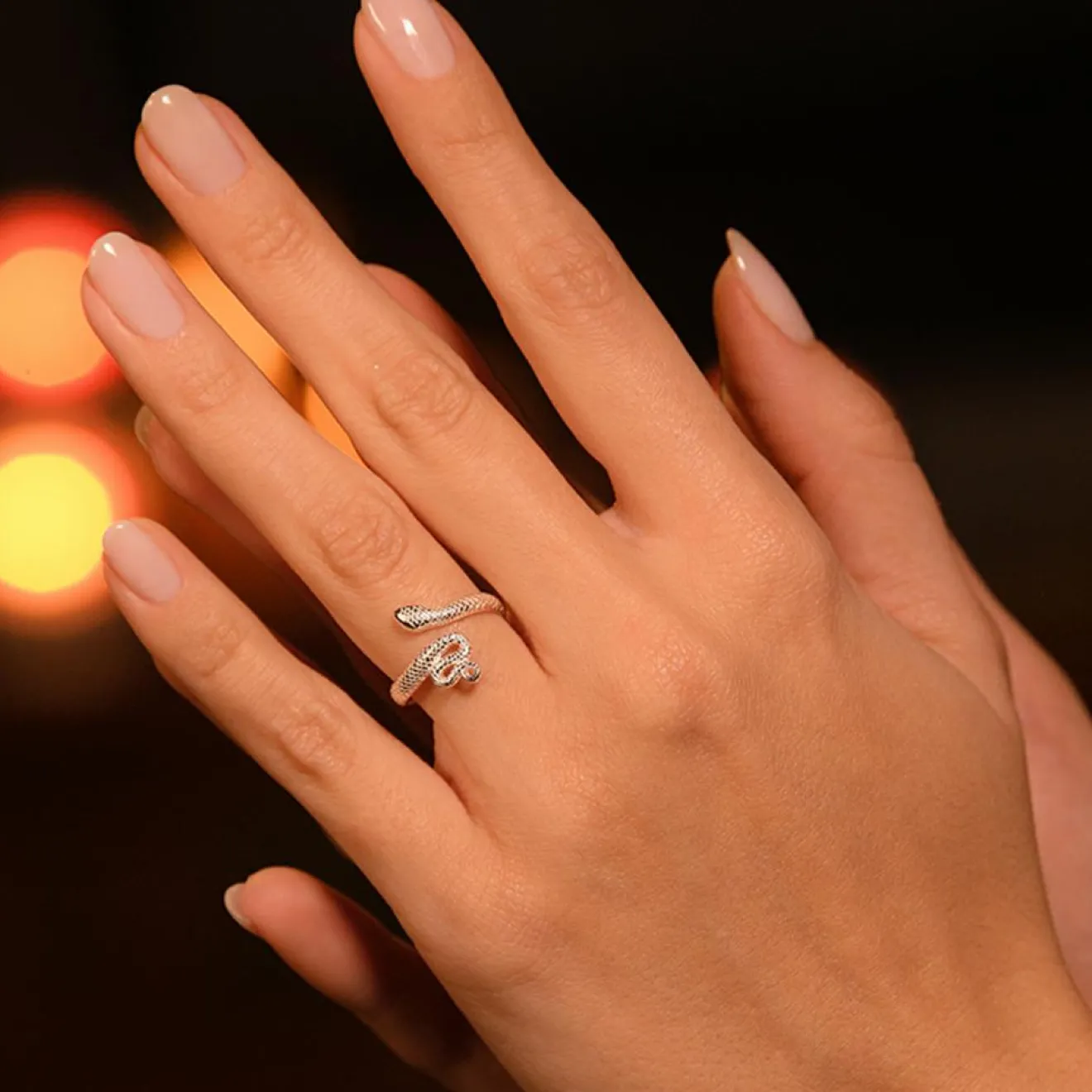 New By Rafaella Bague Alessia en Argent