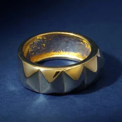 Best By Rafaella Bague Catelina en Argent doré