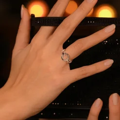 Femme By Rafaella Bague Cephee en Argent