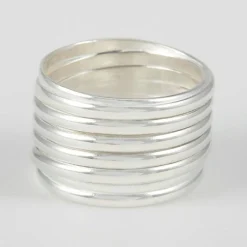 Femme By Rafaella Bague Chara en Argent