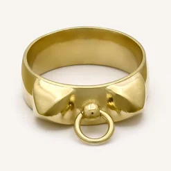 Online By Rafaella Bague Clorinda en Argent doré