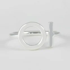 Discount By Rafaella Bague Erakis en Argent