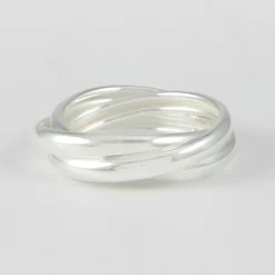 Outlet By Rafaella Bague Hestia en Argent