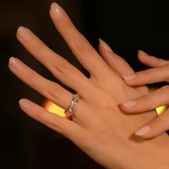 New By Rafaella Bague Hydor en Argent