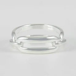 New By Rafaella Bague Hydor en Argent