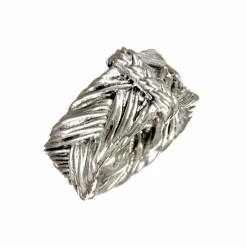 Femme Aurelie Bidermann Bague Icare en plaqué argent