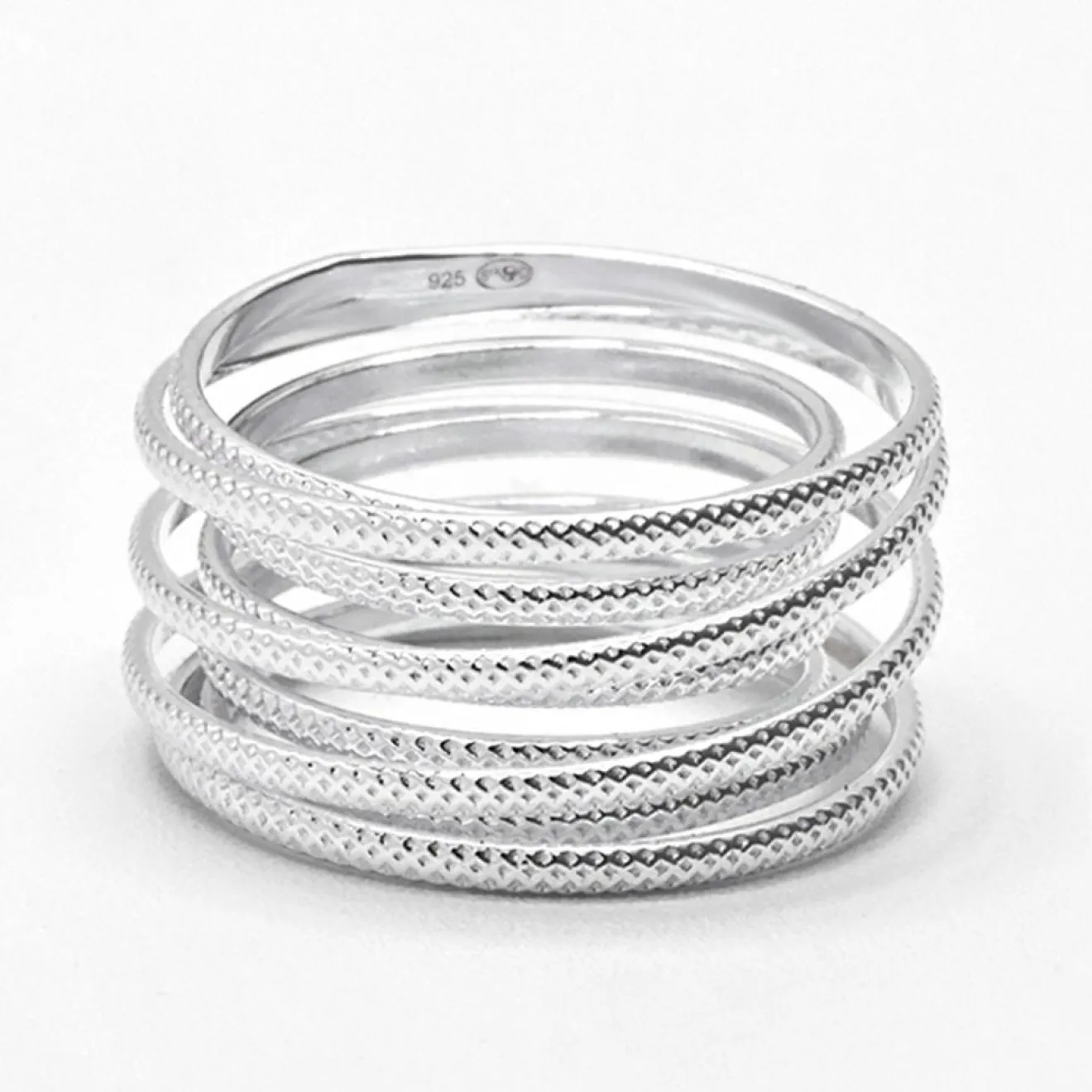 Outlet By Rafaella Bague Melucci en Argent