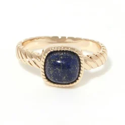 Femme Moonstone Bague Pamela Lapis en laiton doré