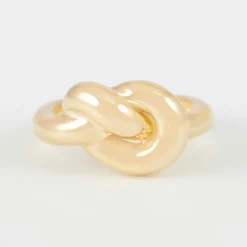 Best By Rafaella Bague Spika en Argent doré