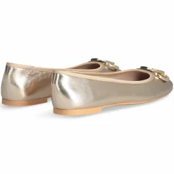 Femme Liu-Jo Ballerines Dafne en Cuir dorées