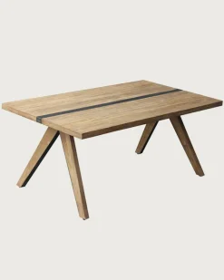 New Uniqka Bandung - Table repas en teck massif