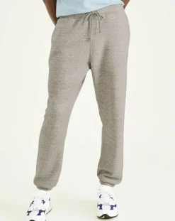 Homme Dockers Bas de Jogging Terry gris chiné