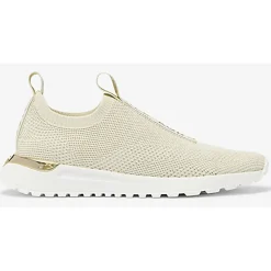 Femme Michael Kors Chaussures Basket Slip-On Bodie dorées