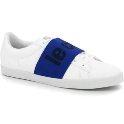 New Le Coq Sportif Baskets Agate Big Logo blanc/bleu