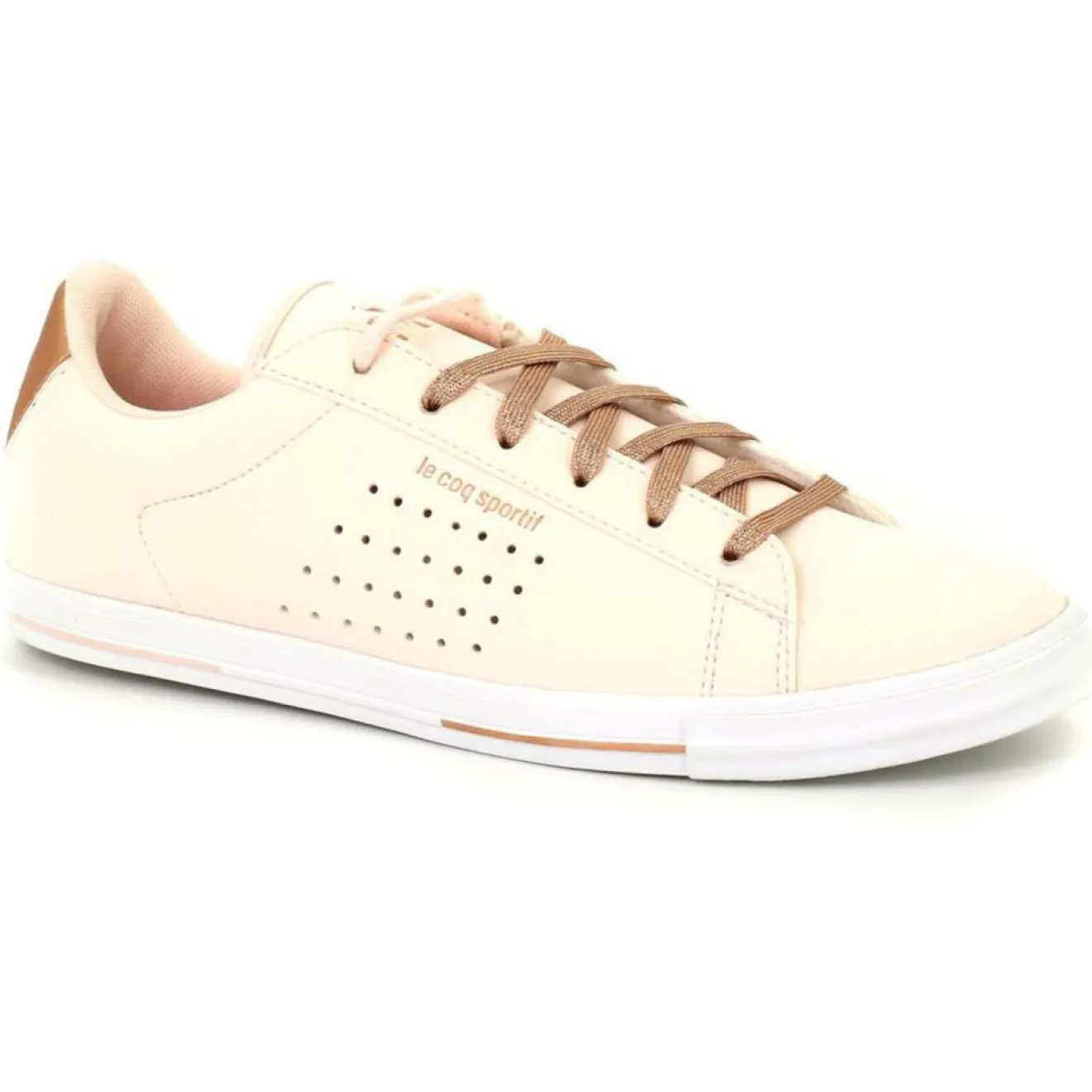 Femme Le Coq Sportif Baskets Agate Boutique Nubuck roses
