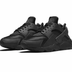 Homme Nike Baskets Air Huarache Run noires