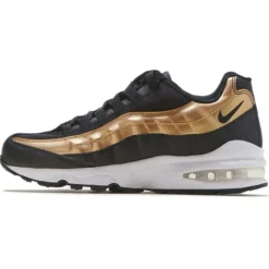 Sale Nike Baskets Air Max 95 Gs noir/doré