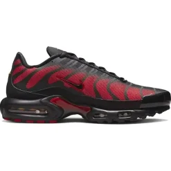 Homme Nike Baskets Air Max Plus noir/rouge