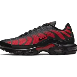 Homme Nike Baskets Air Max Plus noir/rouge