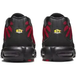 Homme Nike Baskets Air Max Plus noir/rouge