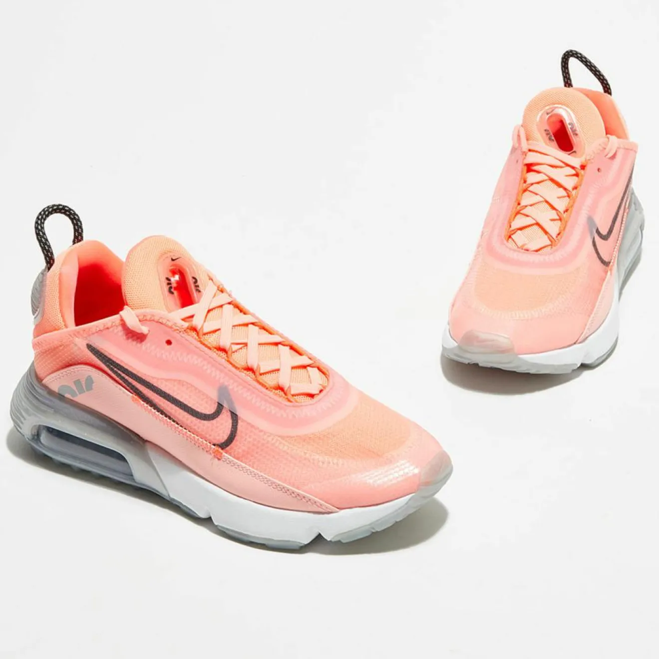 Femme Nike Baskets AirMax orange/rose