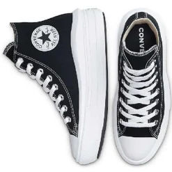 New Converse Baskets All Star Move Platform noires